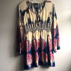 Long sleeve summer dress